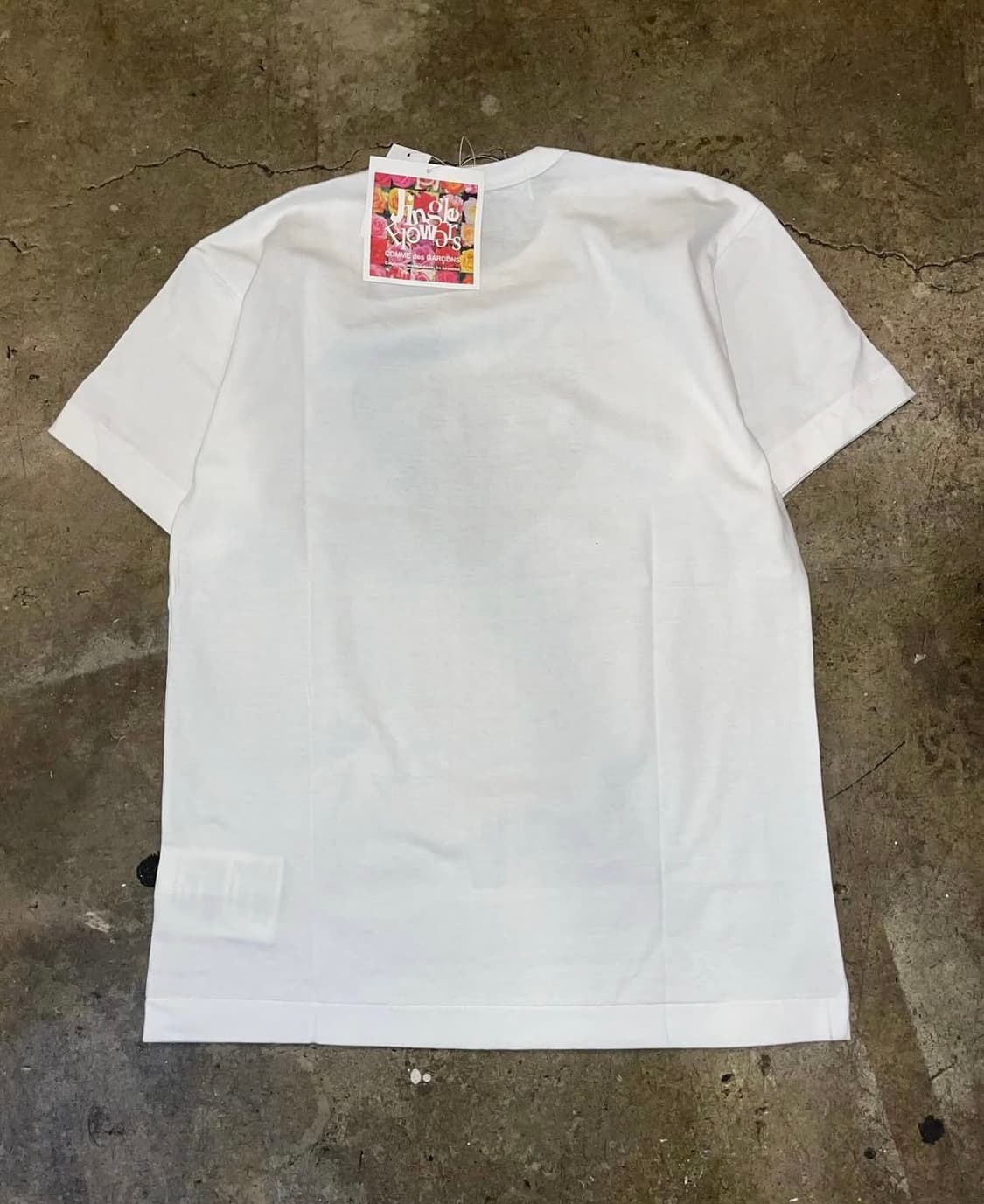 새상품) 꼼데가르송 큐빅 반팔 티셔츠 상품이미지6