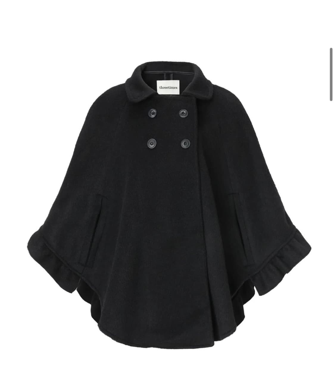 쓰리타임즈 moon cape jacket 상품이미지1