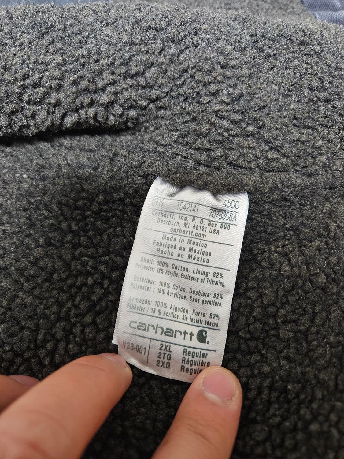 빈티지칼하트 칼하트 샌드스톤 베스트 2XL 블랙 상품이미지4