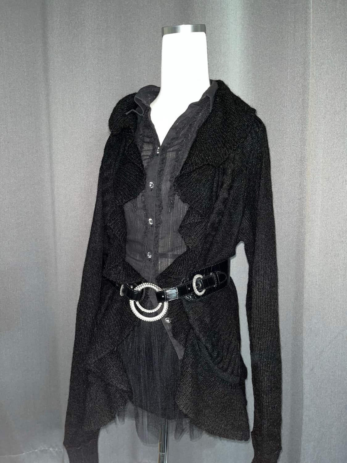 고스 블랙코디세트(세실맥비 셔츠) 상품이미지1