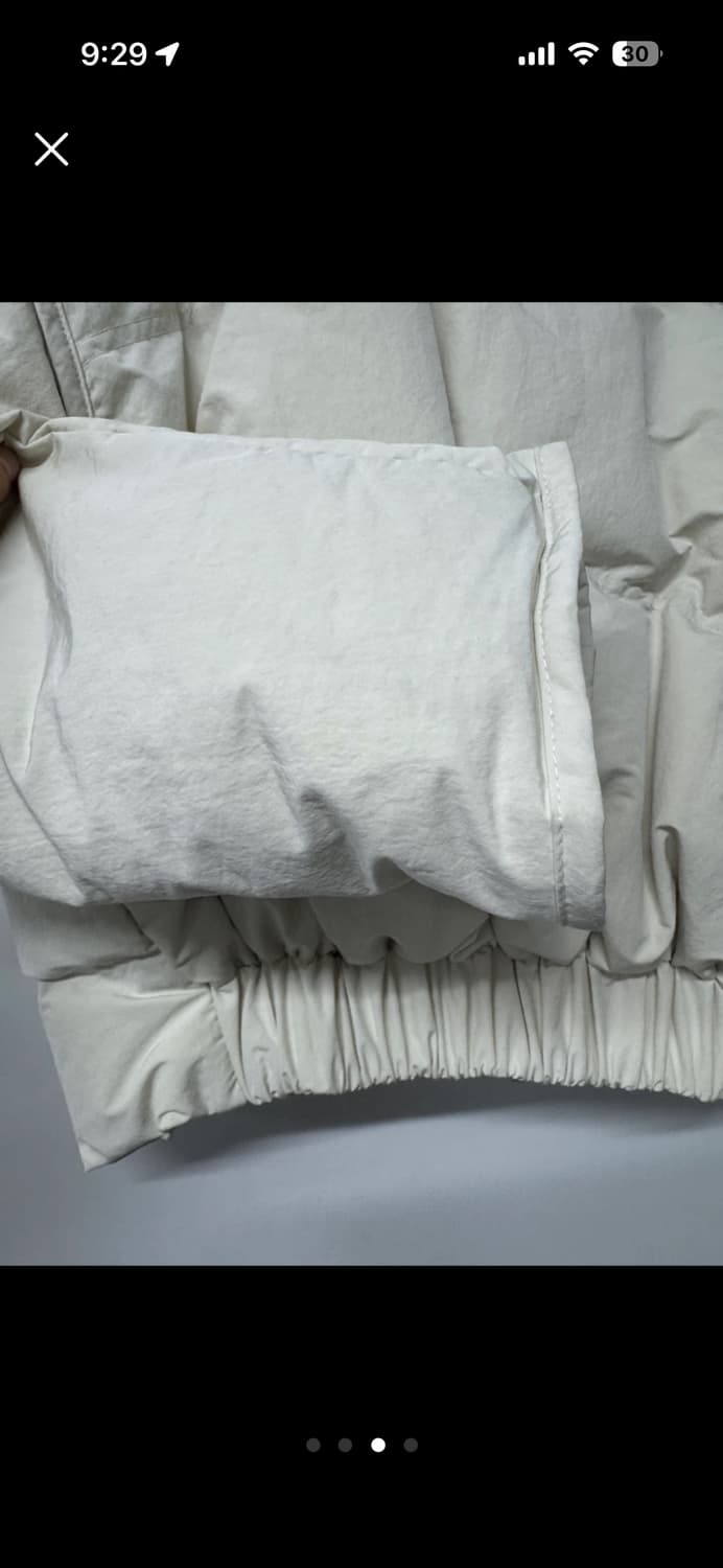 RAIVE 아이보리 숏패딩 (새제품) 상품이미지3