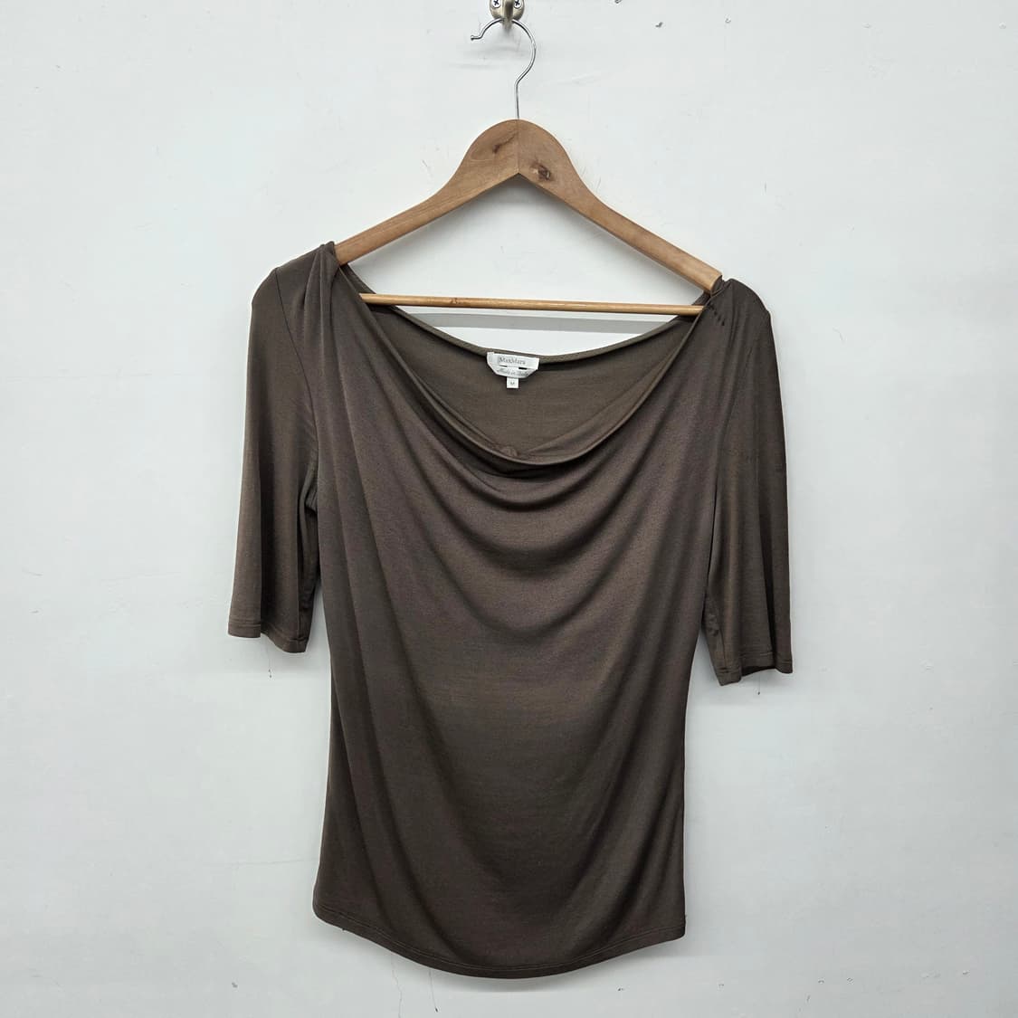막스마라 브라운 반팔 티셔츠 여성M 상품이미지2