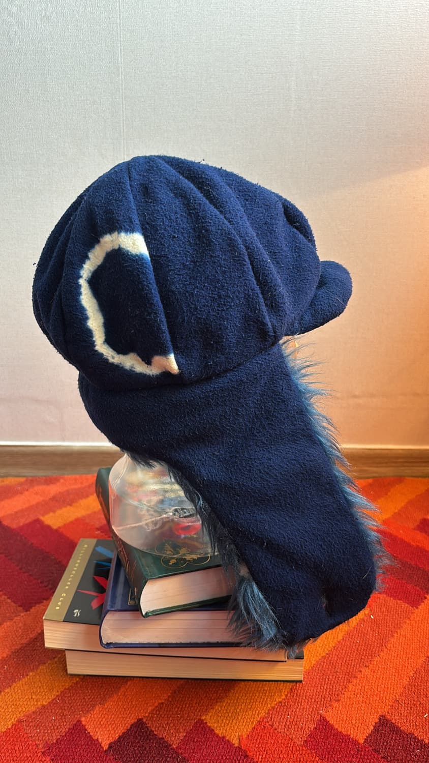 Limited Edition Indigo Dyed Flight Cap 상품이미지4