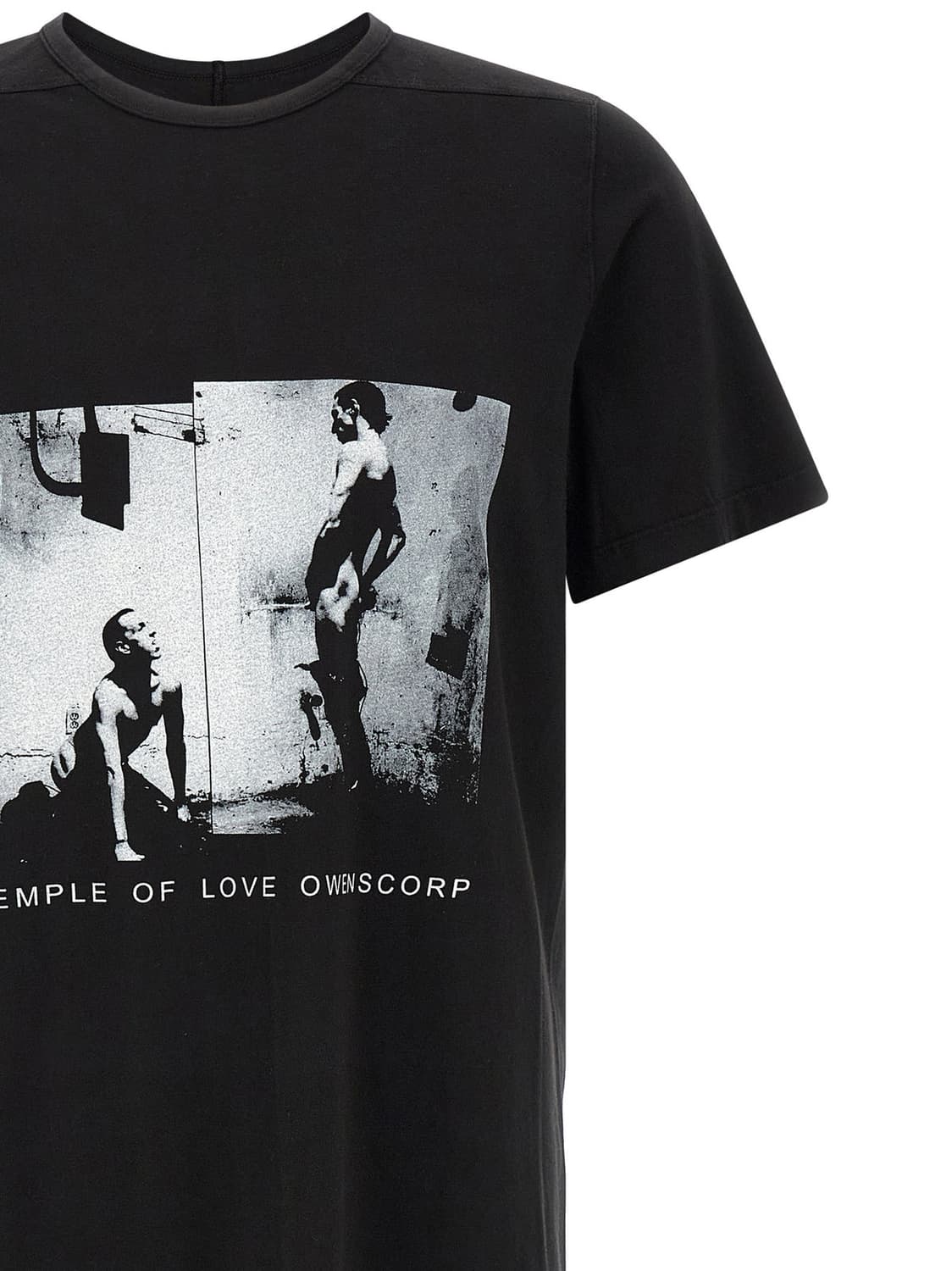 [L]릭오웬스 다크쉐도우 레벨 티셔츠/블랙 상품이미지3