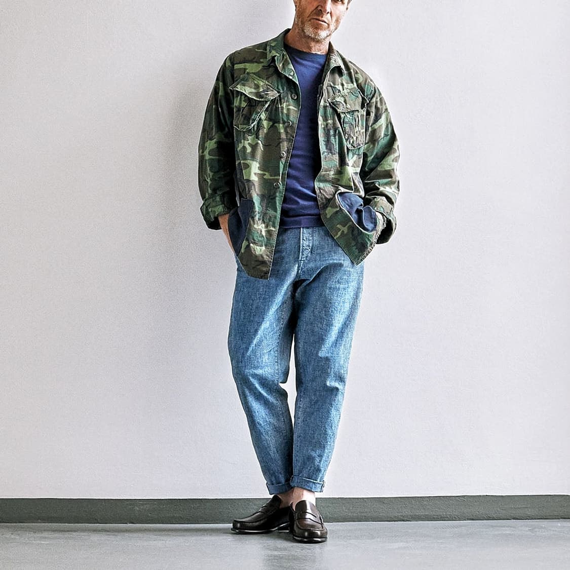 오리지널 rdf 자켓 erdl 패턴 데드스탁 미디움 레귤러 (105) 상품이미지4