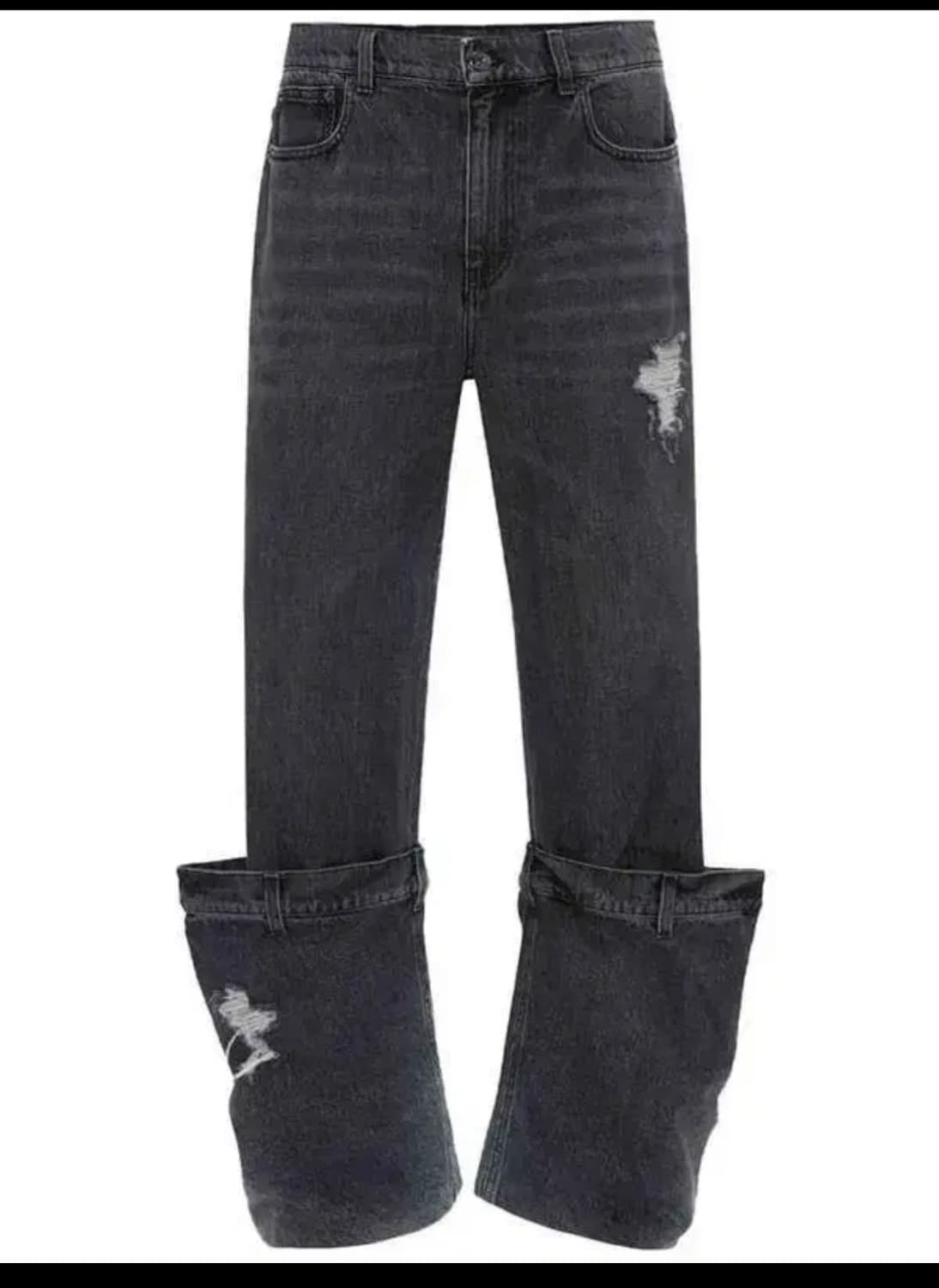 [28] jw anderson 디스트레스 버킷 데님 팬츠 상품이미지3