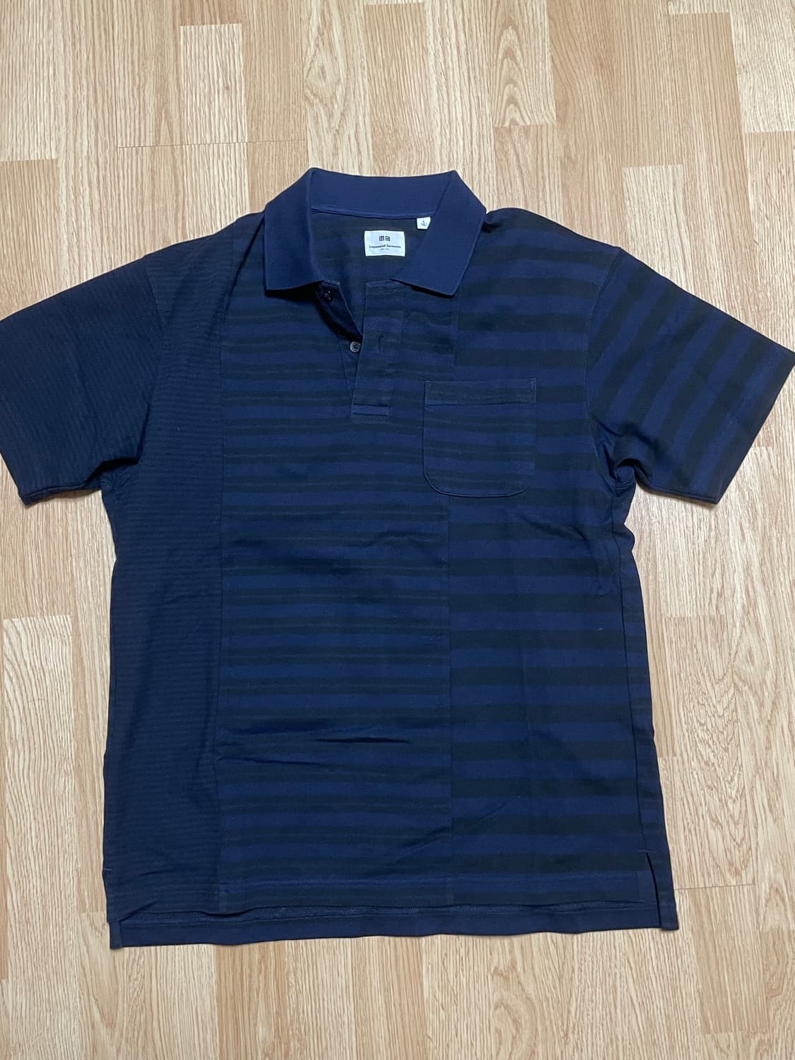 [L] 유니클로 엔지니어드가먼츠 카라티 상품이미지1