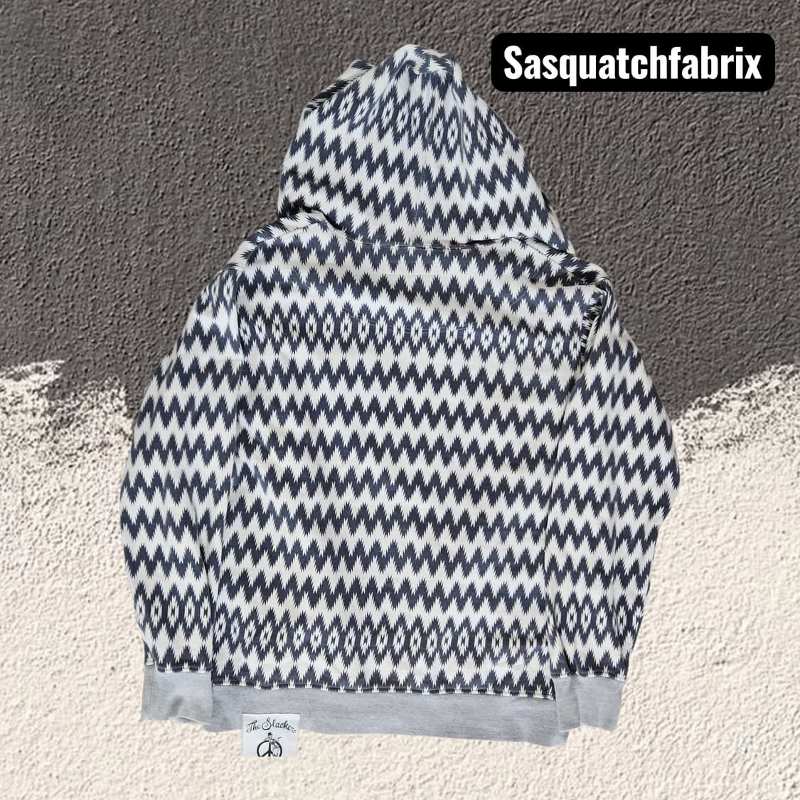 Sasquatchfabrix 아즈텍 패턴 후드 (105) 상품이미지2