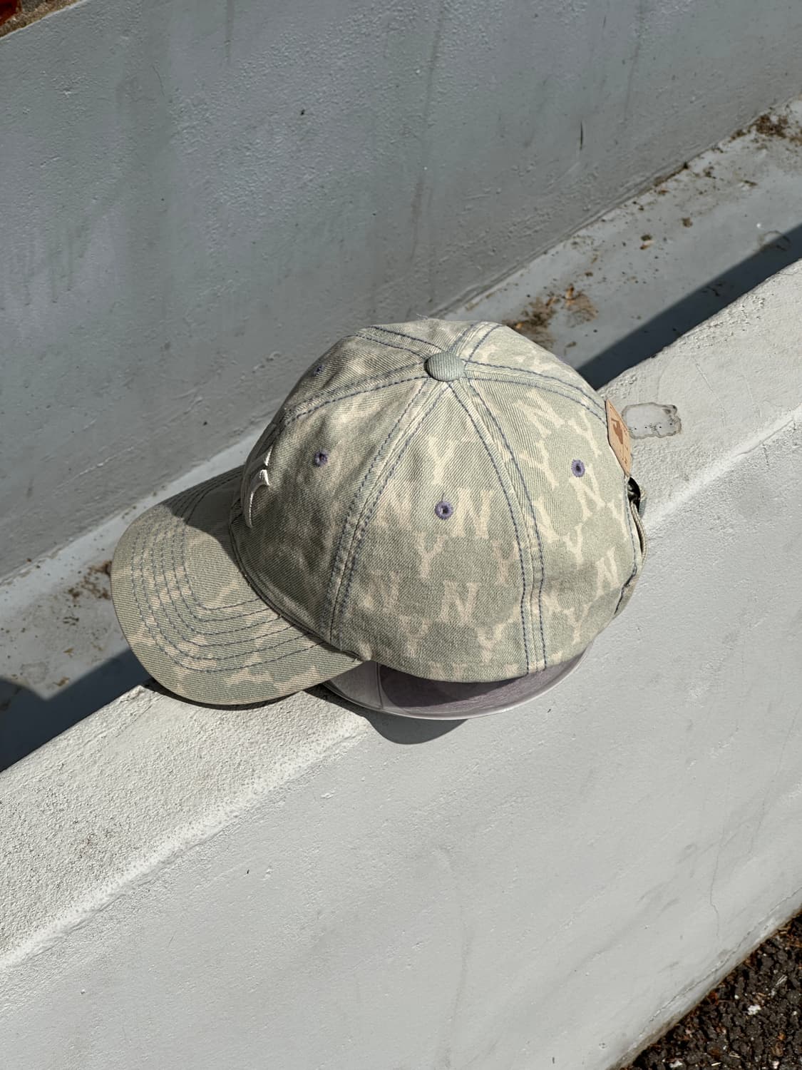 [F] MLB 엠엘비 뉴욕양키스 패턴 볼캡 모자 상품이미지3