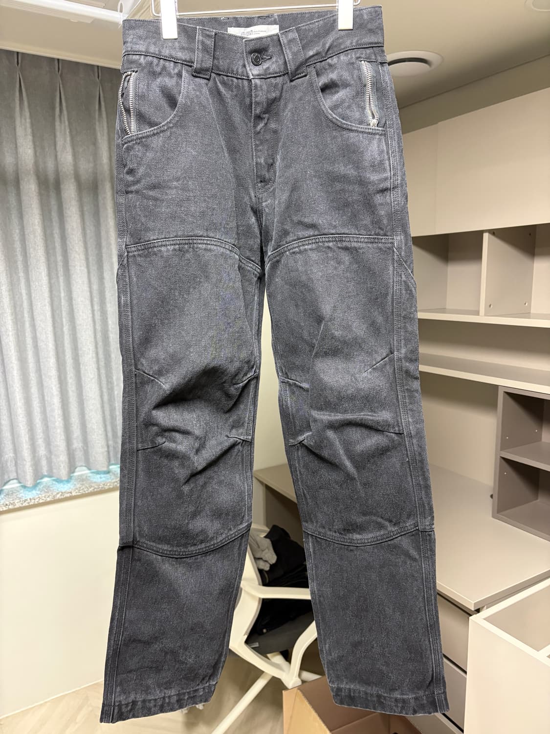 [S] 플라스틱프로덕트 MPa CALF POCKET PANTS (블랙) 상품이미지2
