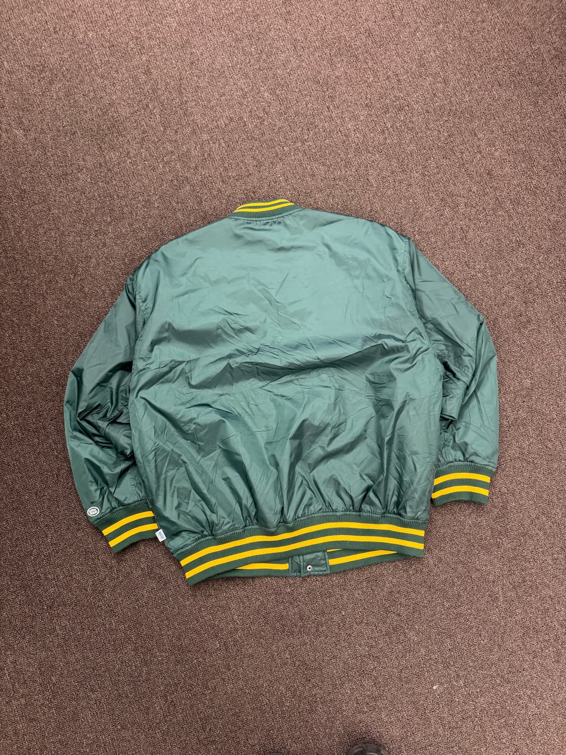 M)DISCUS ATHLETIC 빈티지 로고 바시티 봄버자켓 상품이미지5