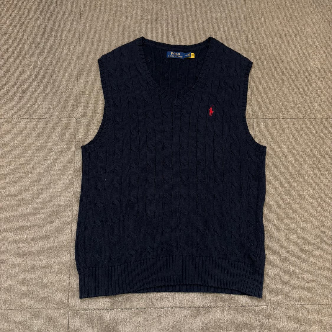 polo 랄프로렌 폴로 신형 케이블 니트 베스트  상품이미지1