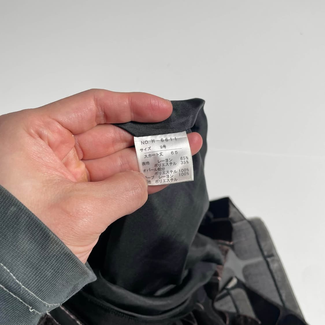 Rudy queen 벨벳 시스루 스커트 상품이미지7