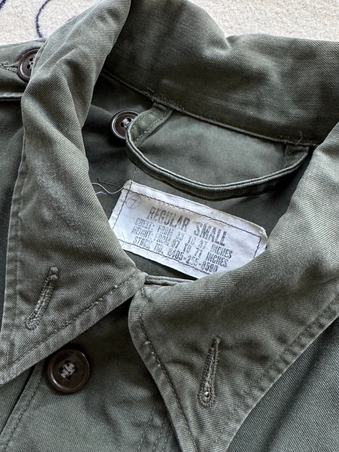 50s Korean War US Army m51 field jacket 상품이미지4