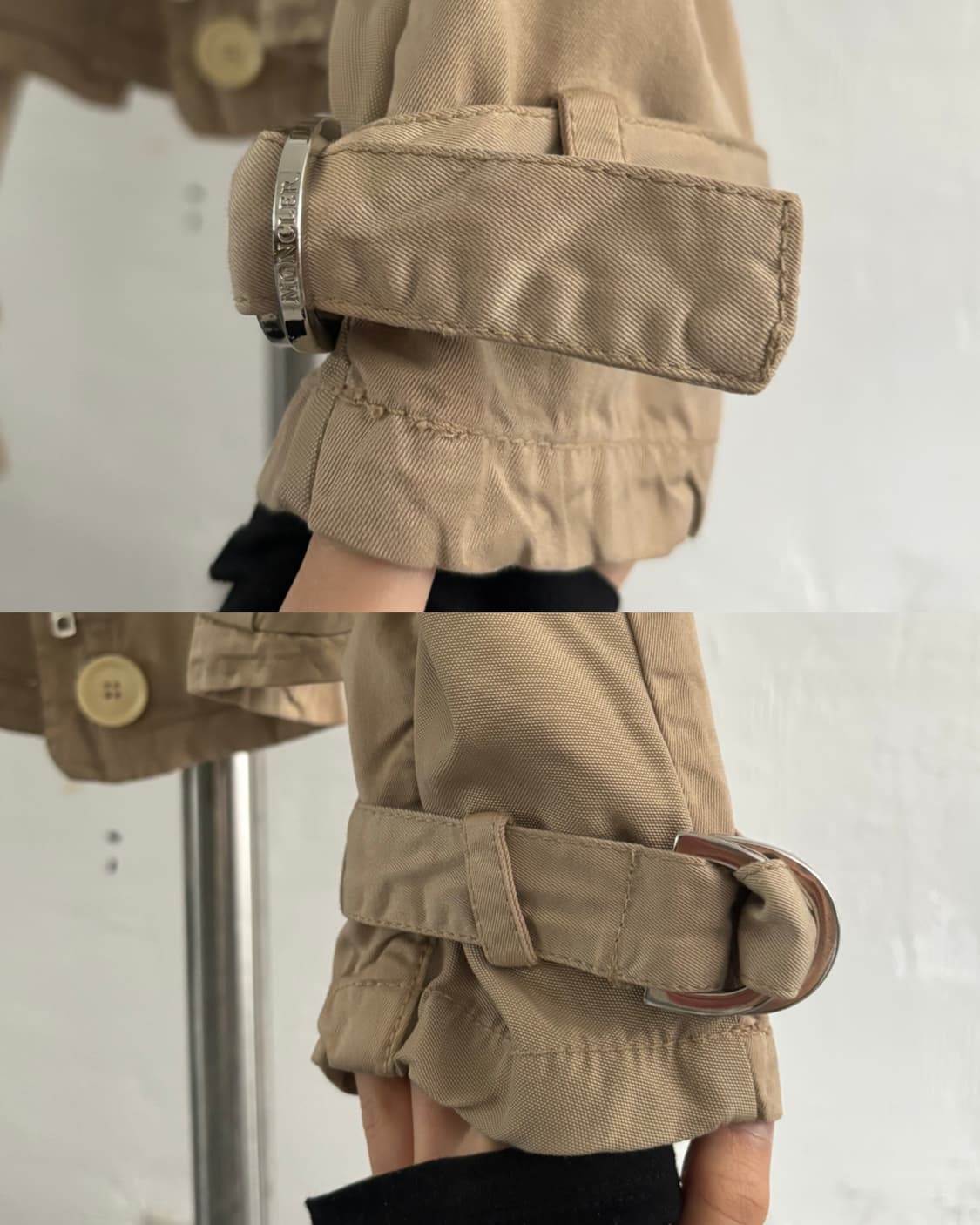 Moncler 몽클레어 베이지 사파리 자켓  상품이미지8