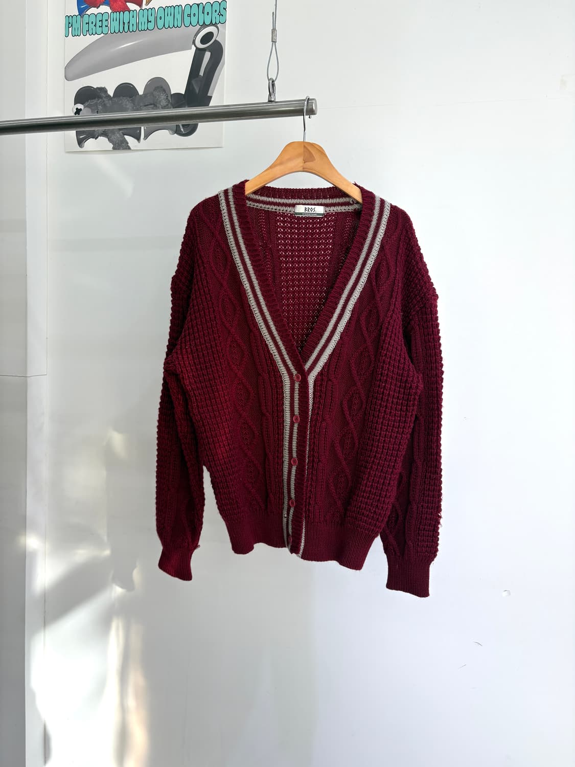 BROS 가디건 상품이미지1