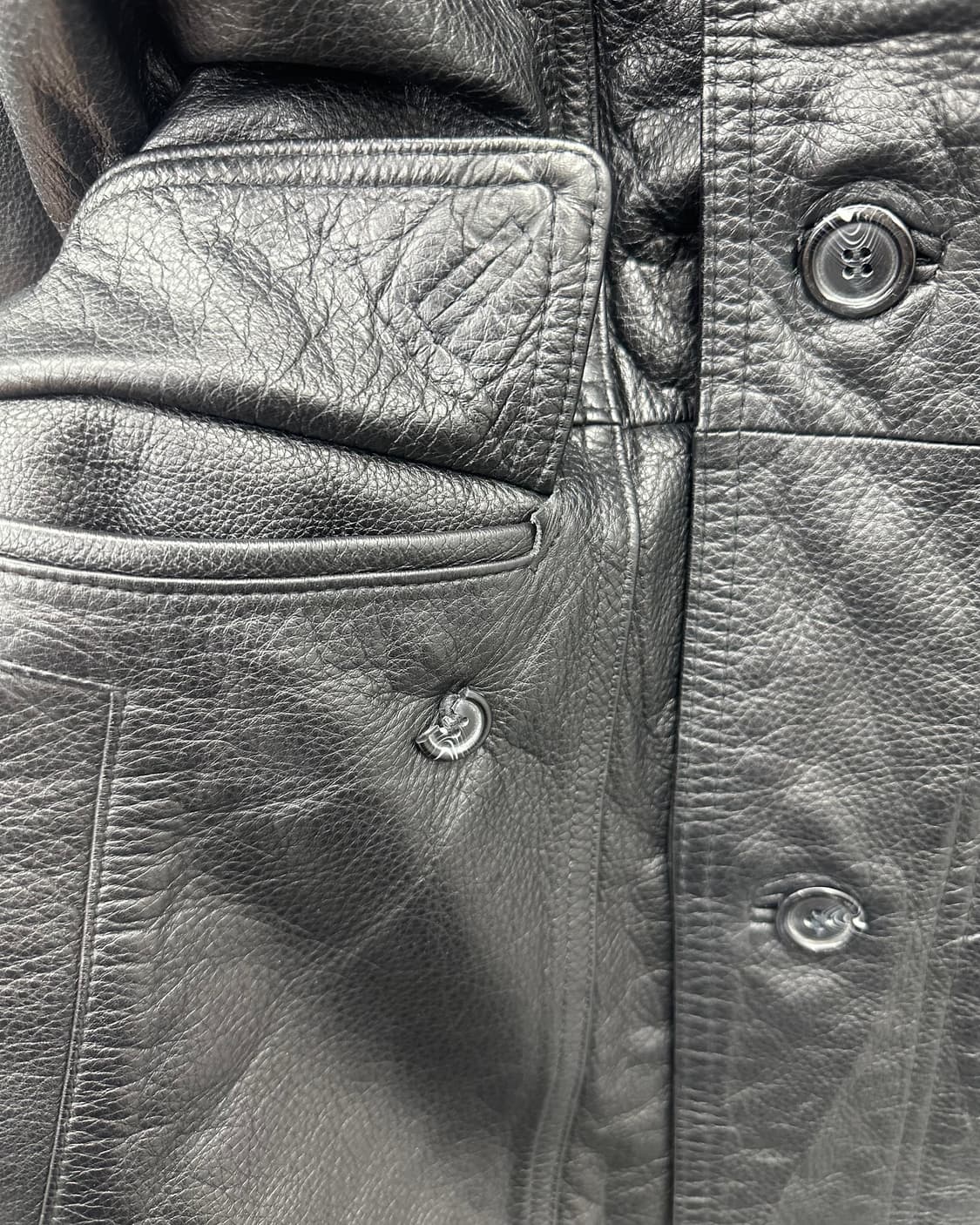 (XL)소가죽 사파리 자켓-M1960 상품이미지6