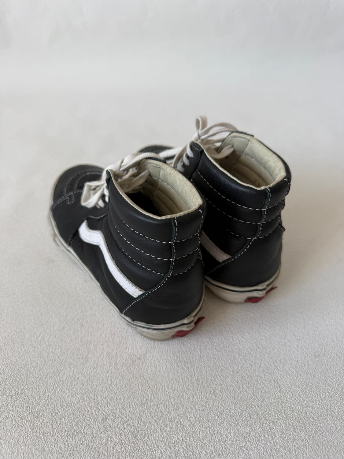 [US5.5, 225]반스(VANS) 레더 스케이트하이 상품이미지5