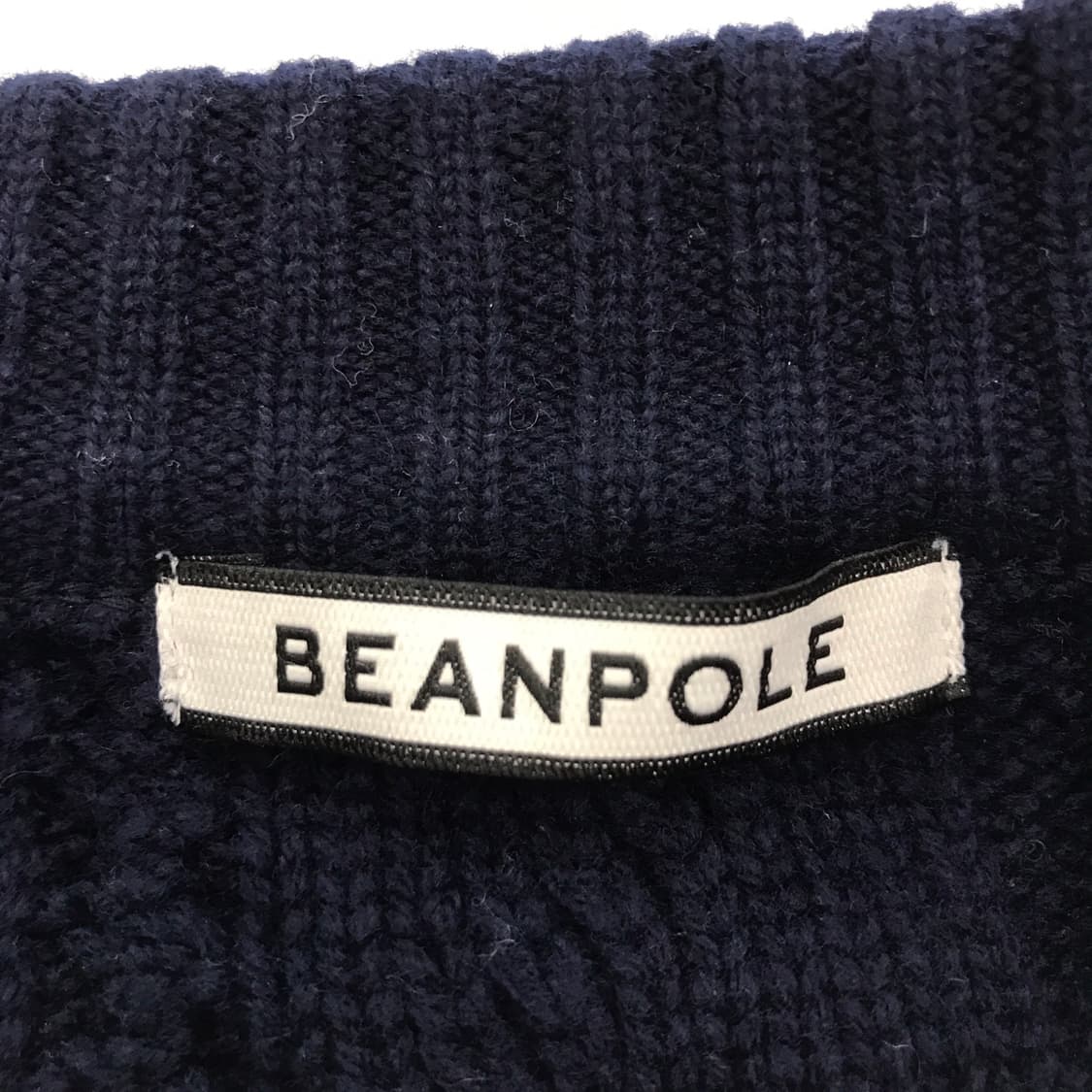 빈폴 헤비울 케이블니트 네이비 [105사이즈] 상품이미지5