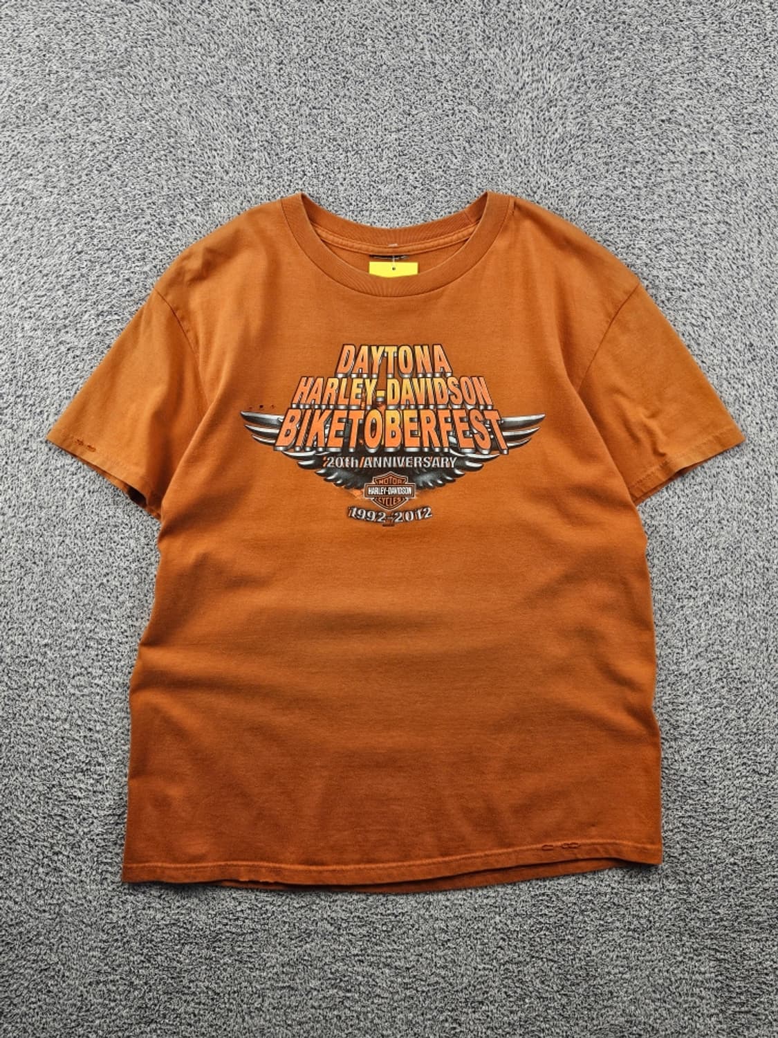할리데이비슨 반팔 티셔츠 ( M추정 ) / 11930 상품이미지2