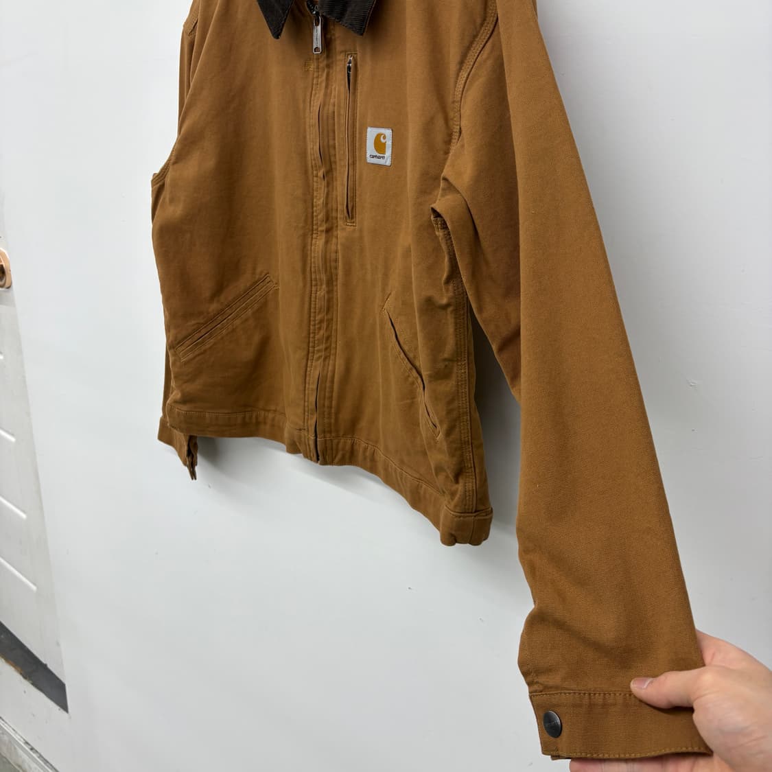 칼하트 브라운 넥 코듀로이 자켓 M 상품이미지3