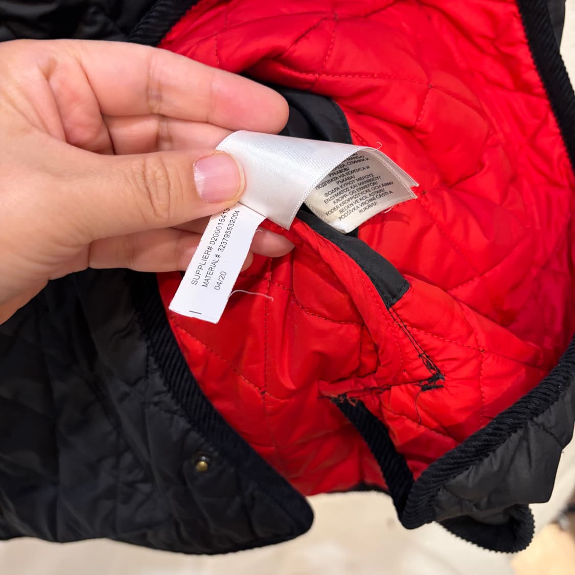 폴로 랄프로렌 코듀로이 퀼팅 자켓 점퍼 상품이미지6