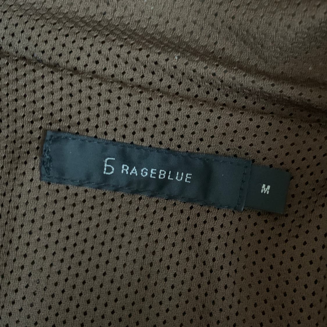 일본 빈티지 RAGEBLUE 브라운 후리스 집업 플리스 자켓 상품이미지6