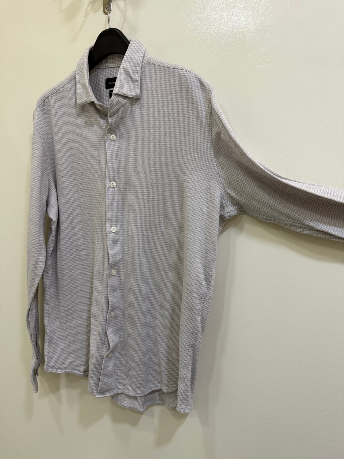 마시모두띠 허운드체크 셔츠 정품 상품이미지3