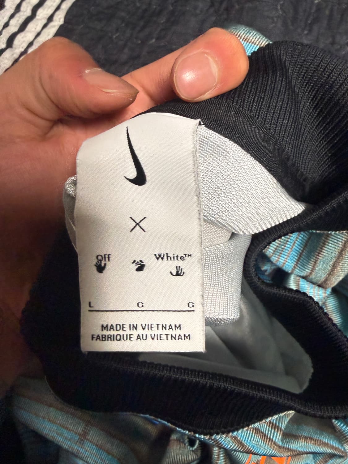 [L] 나이키 x 오프화이트 NRG 저지 임페리얼 블루 상품이미지4