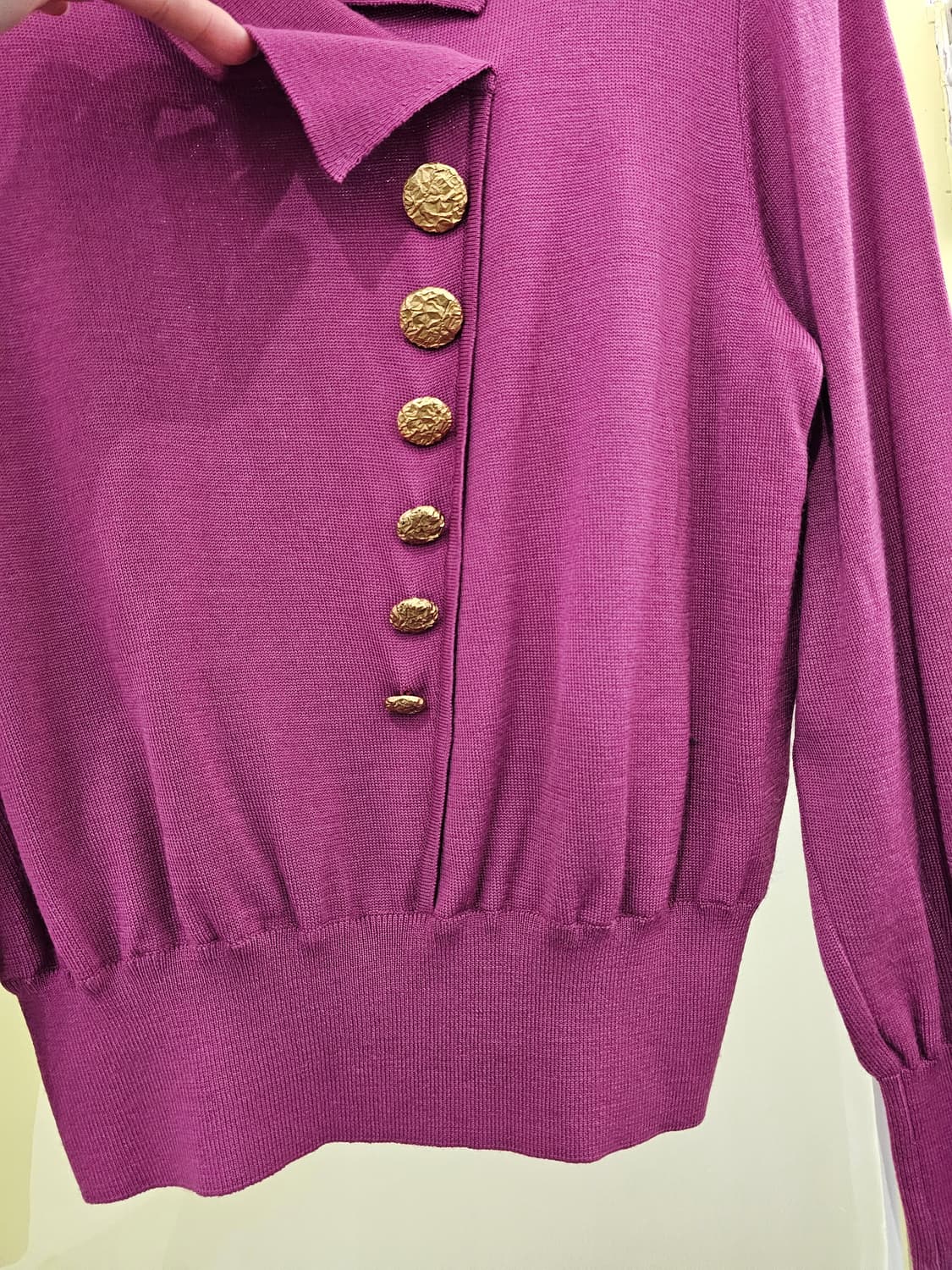 Chamois 빈티지 핑크 니트 상품이미지3