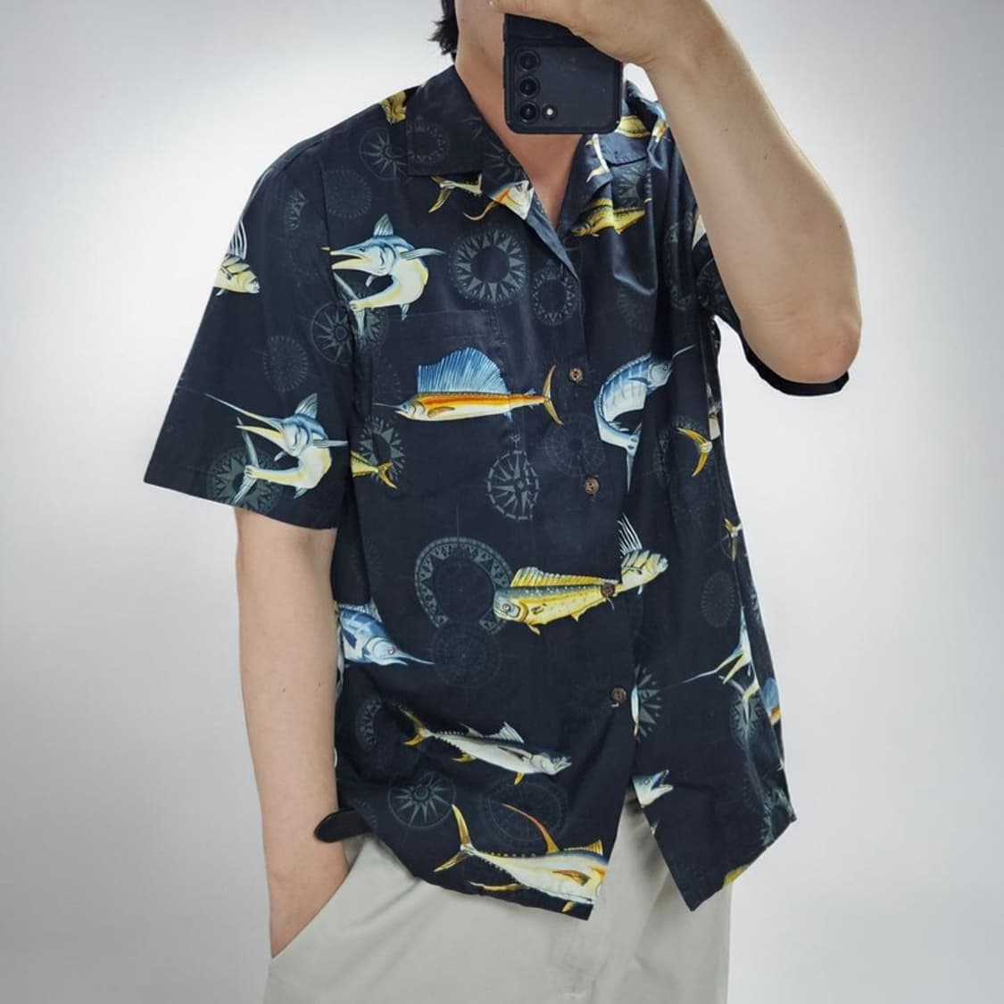 오리지널 하와이안 셔츠 M0344 상품이미지1