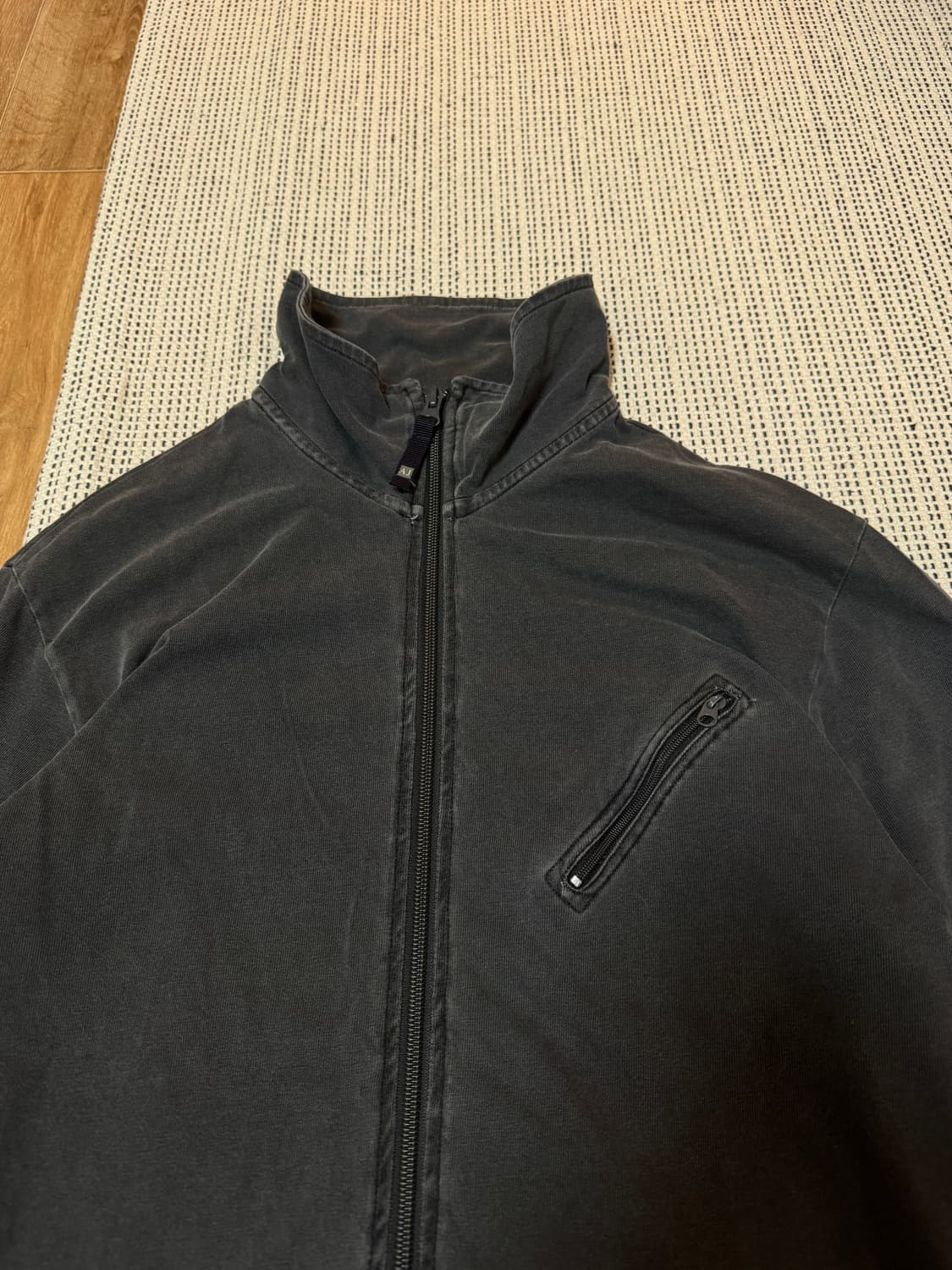 90s 아르마니 진스 스웻 집업 상품이미지3