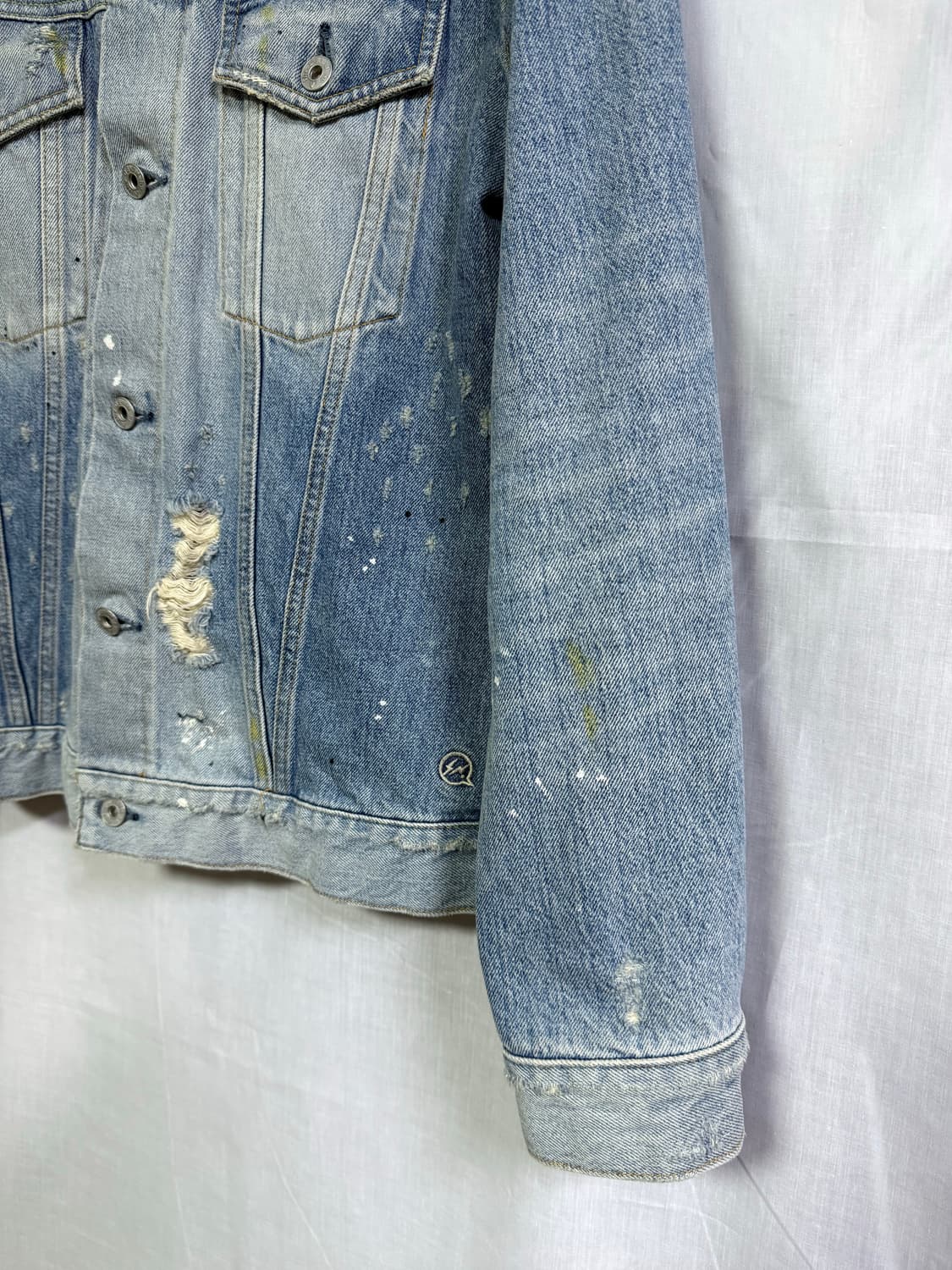 데님 바이 뱅퀴시 x 프라그먼트 청자켓 (fragment) 상품이미지5