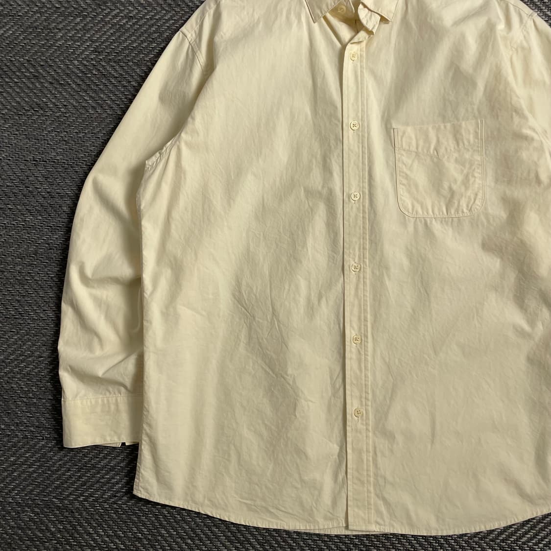 SUARE 수아레 미니멀 박시핏 코튼 셔츠 y 5054 상품이미지4