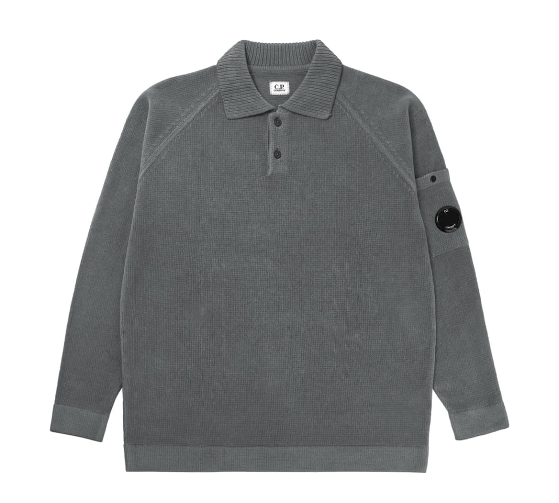 cp컴퍼니 코튼 폴로 니트 상품이미지1