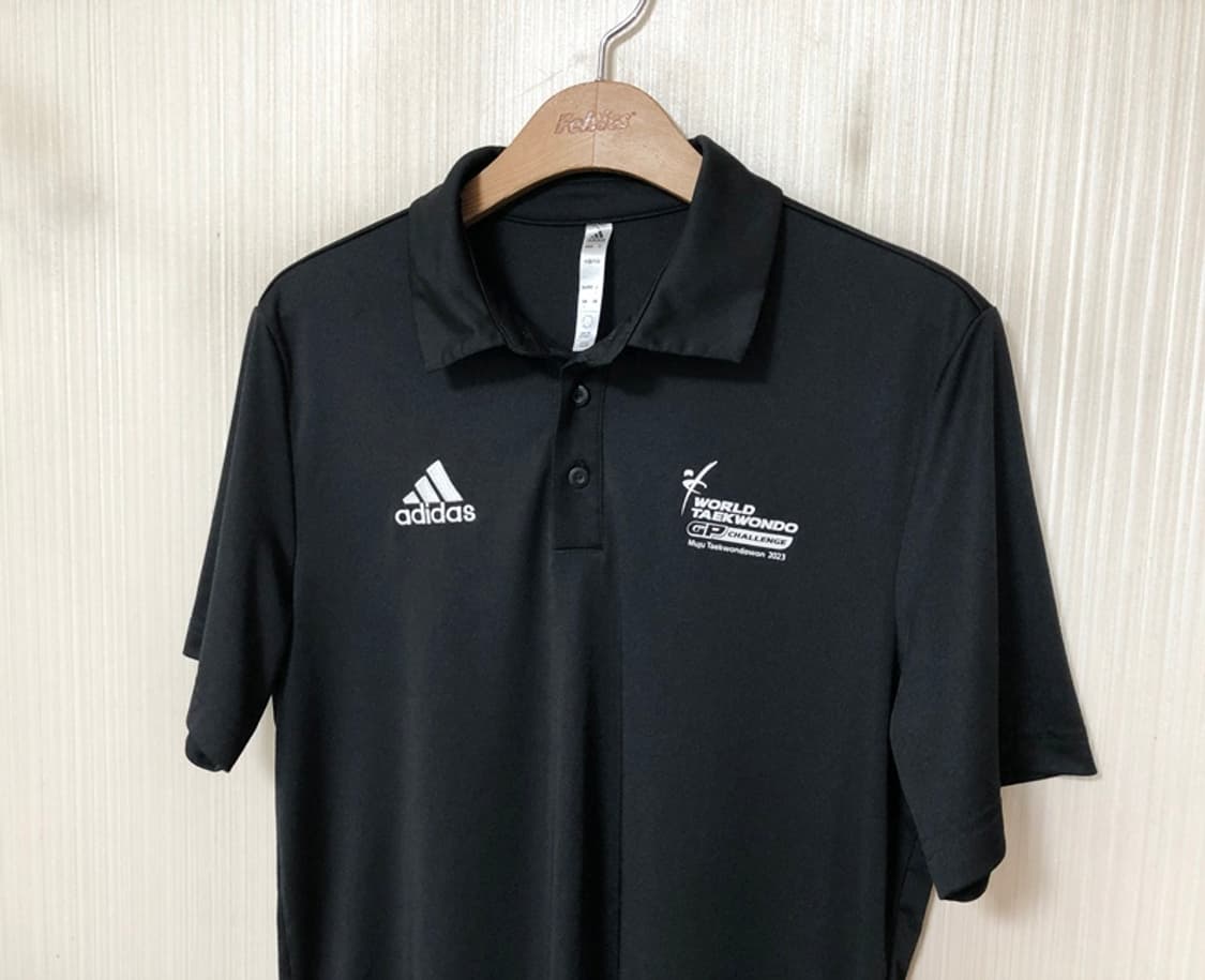 아디다스 2023 무주 태권도원 세계태권도 그랑프리 챌린지 폴로티셔츠 L 상품이미지6