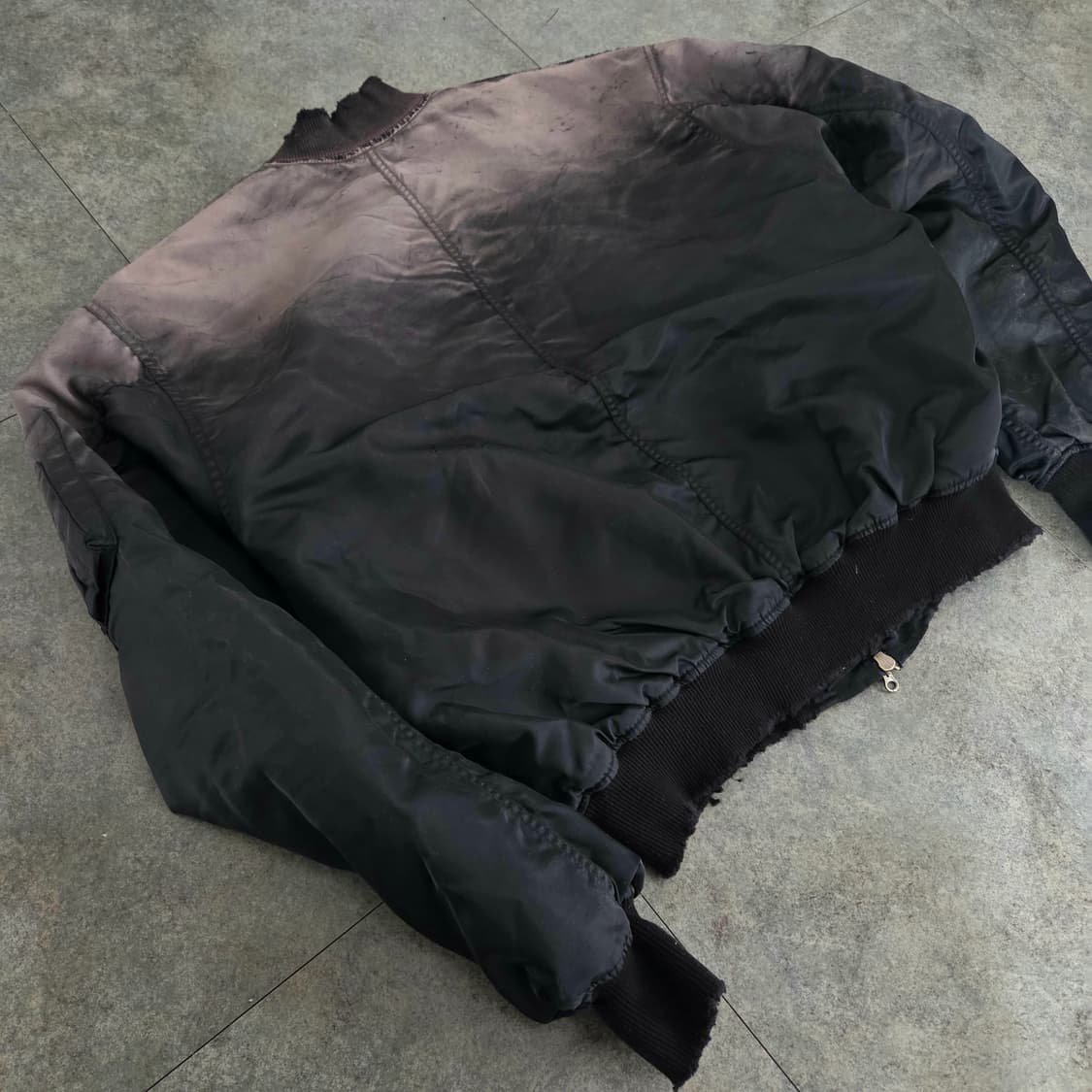 빈티지 워싱 항공자켓  상품이미지5