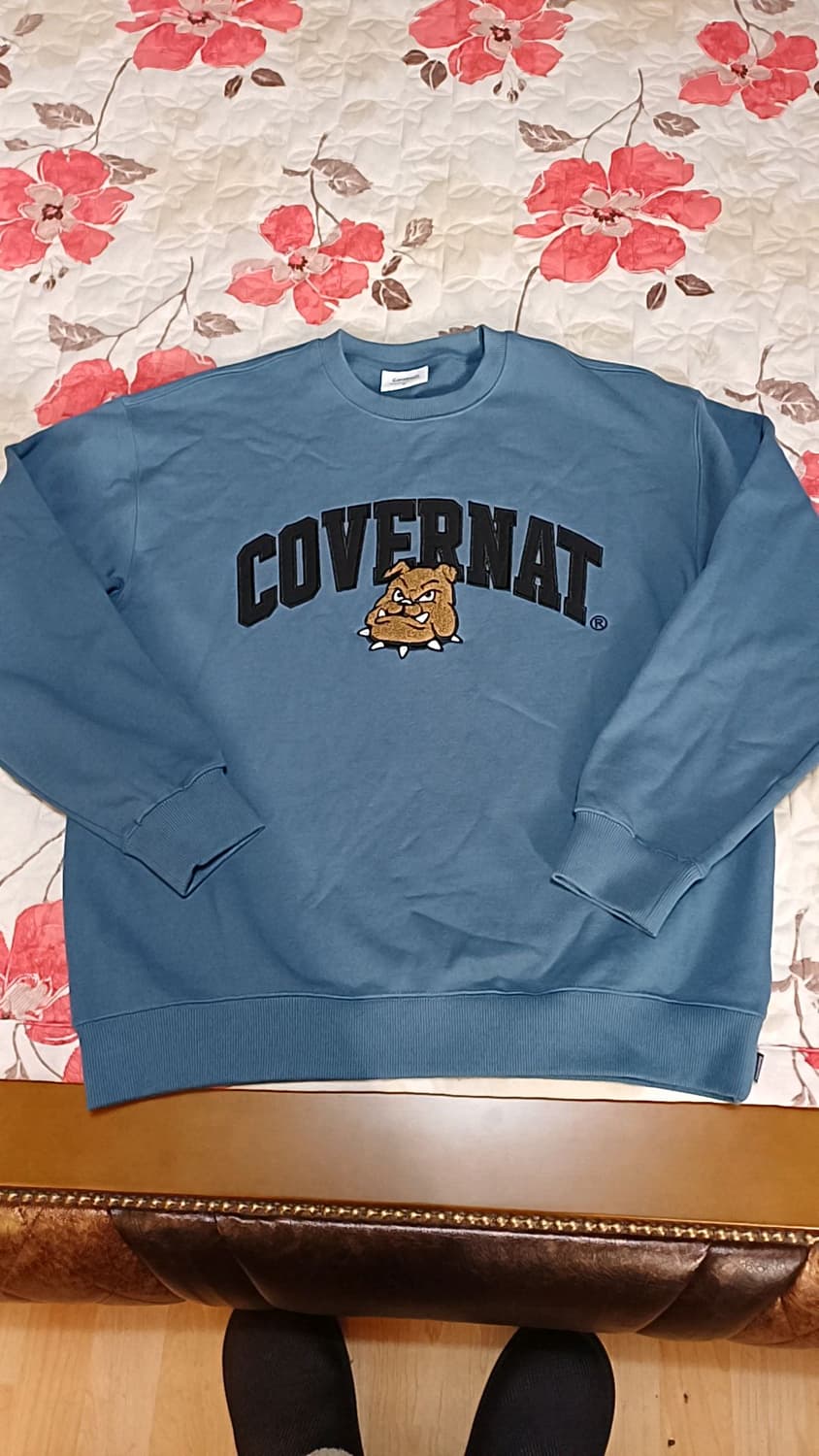 커버낫 오버핏맨투맨 XL 가슴62 기장73 상품이미지1