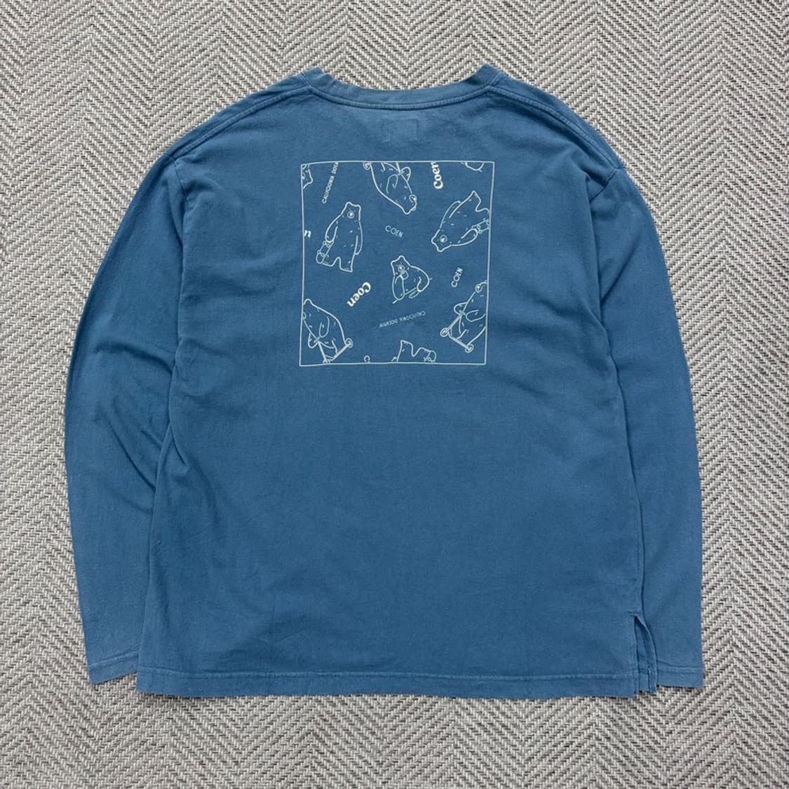 코엔 그래픽 로고 롱슬리브 v2519 상품이미지2