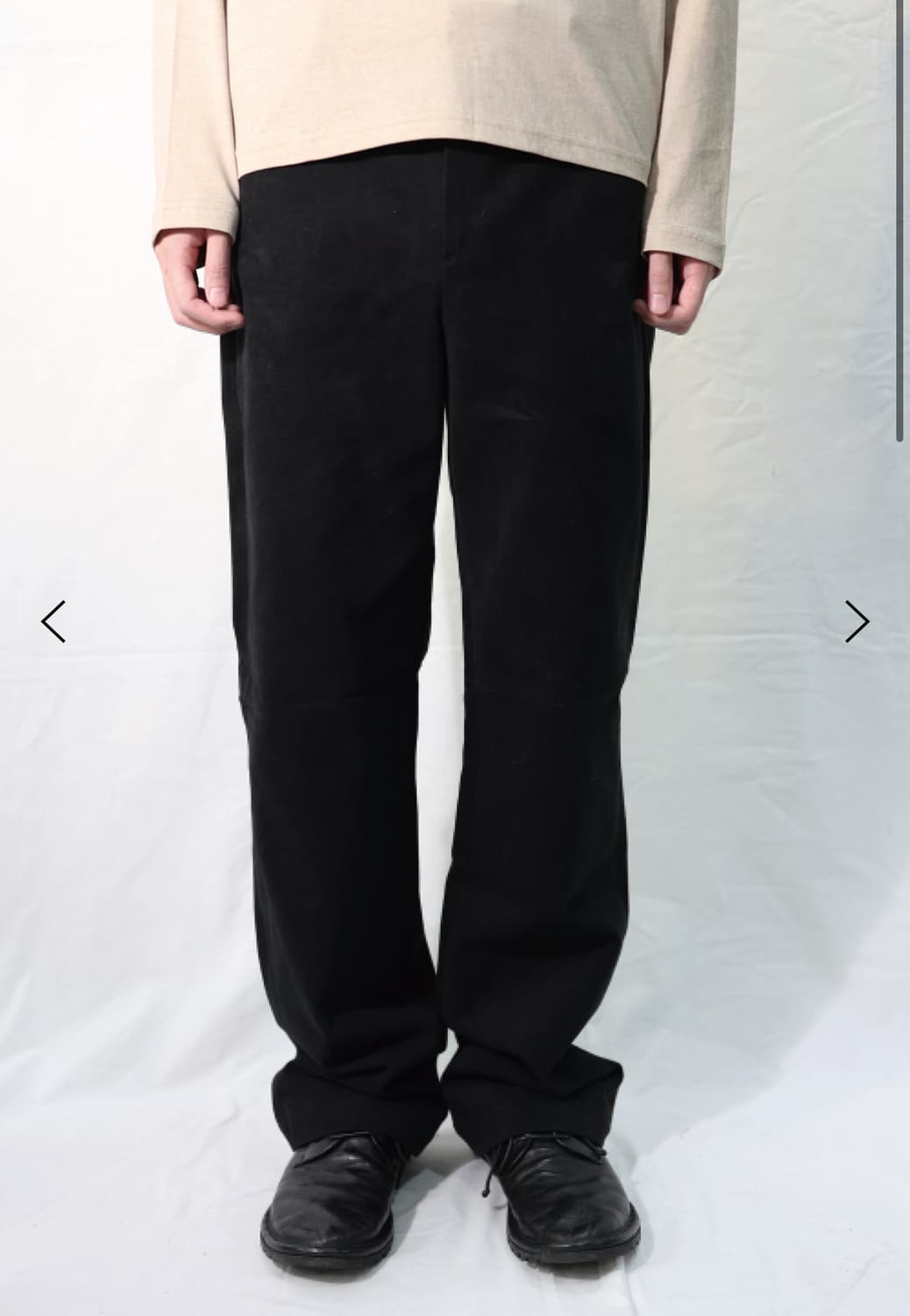 Fin trouser (black) 상품이미지1