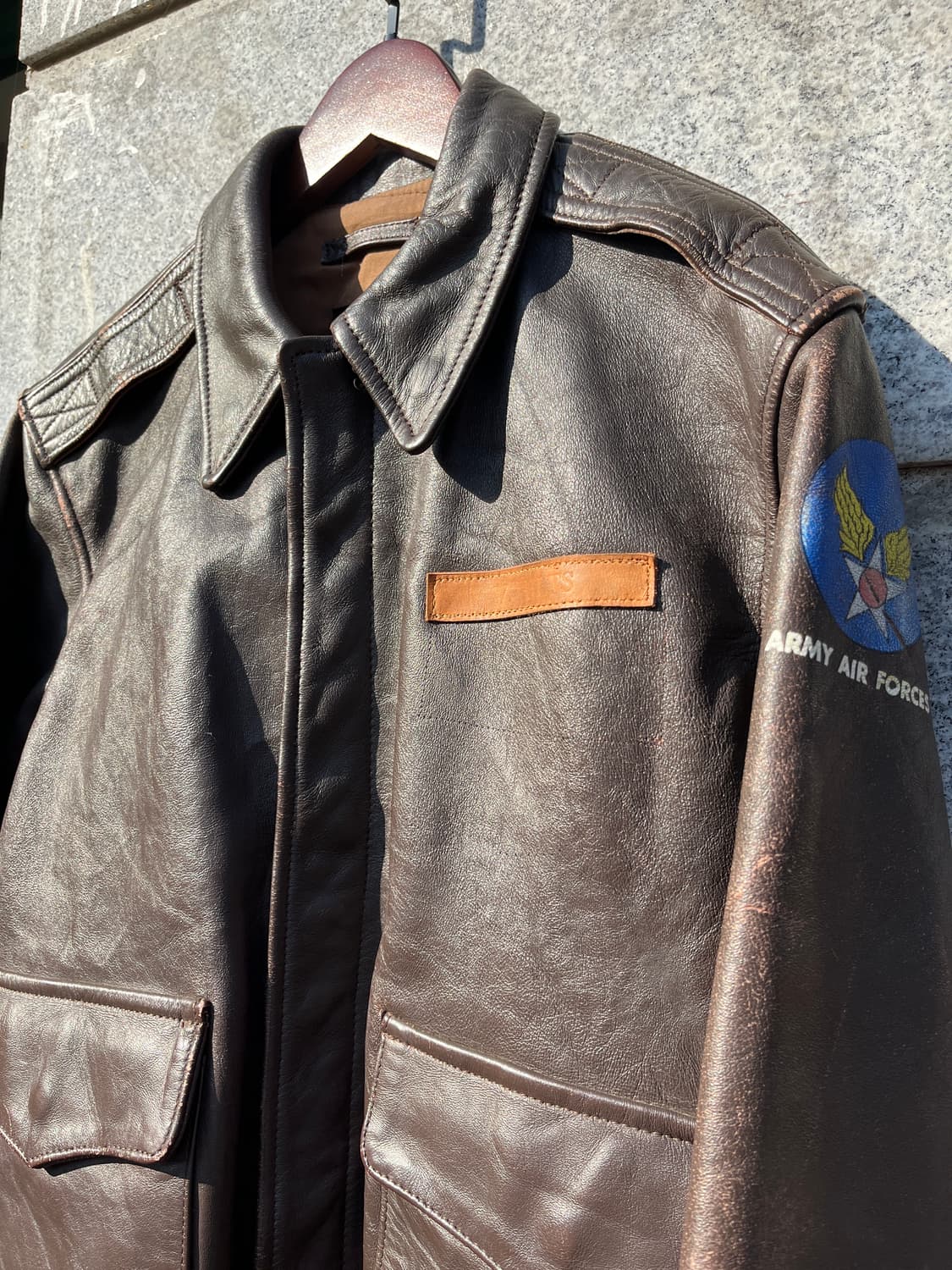 90‘s 나카타 쇼텐 홀스하이드 A-2 자켓 [ 100 ] 상품이미지2