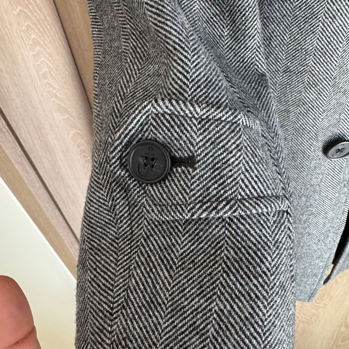 유니클로 JW앤더슨 헤링본코트 상품이미지6