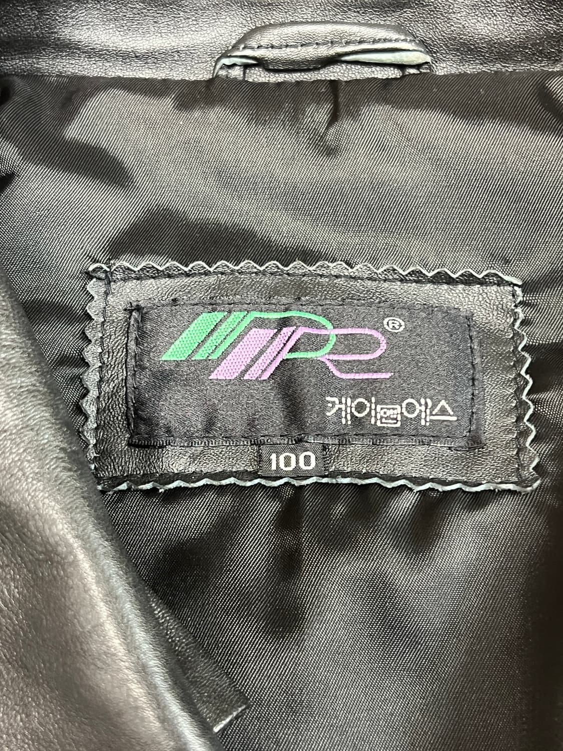 [100] 케이엔에스 빈티지 양가죽 레더자켓 상품이미지5