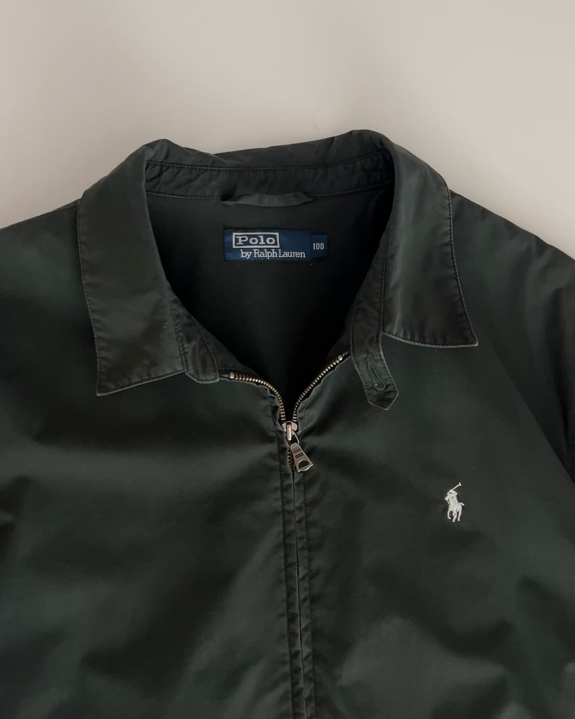폴로 랄프로렌 워싱 블랙 자켓 100 상품이미지3
