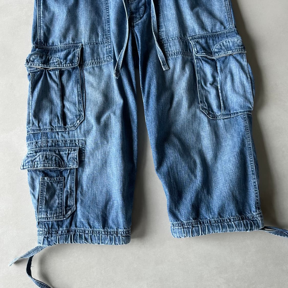 [L]갭 GAP 버뮤다 카고 데님 팬츠 상품이미지3