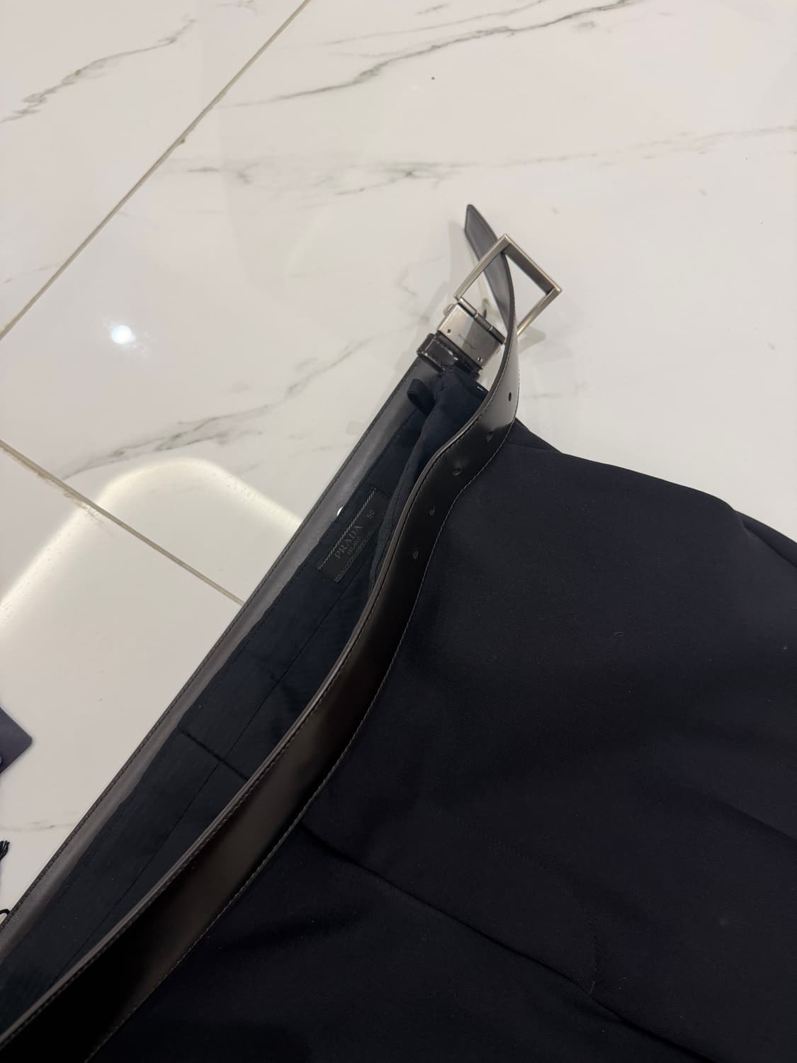 프라다 컬렉션 벨트슬렉스 상품이미지6