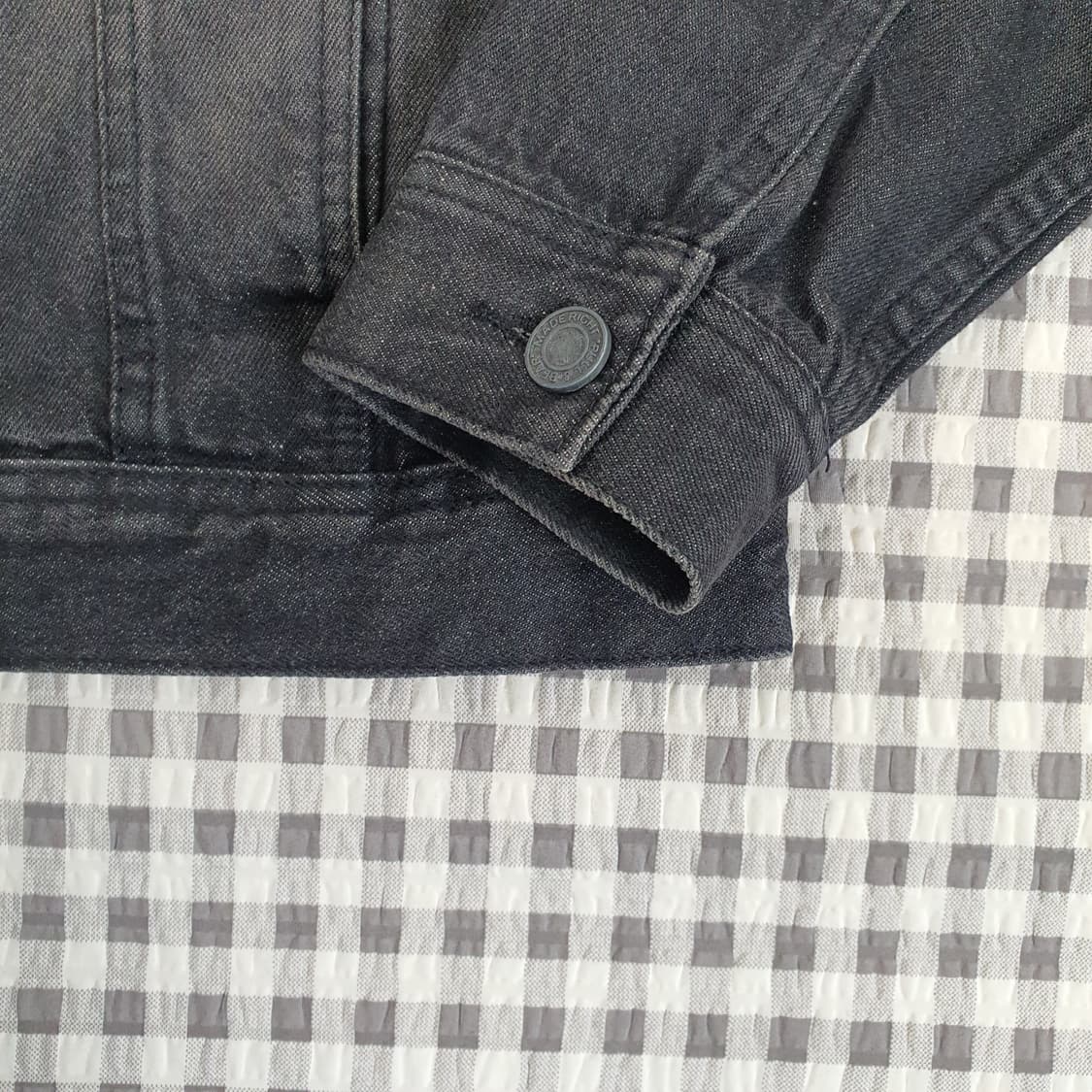풀앤베어 스판 데님 청자켓 남자95 상품이미지4