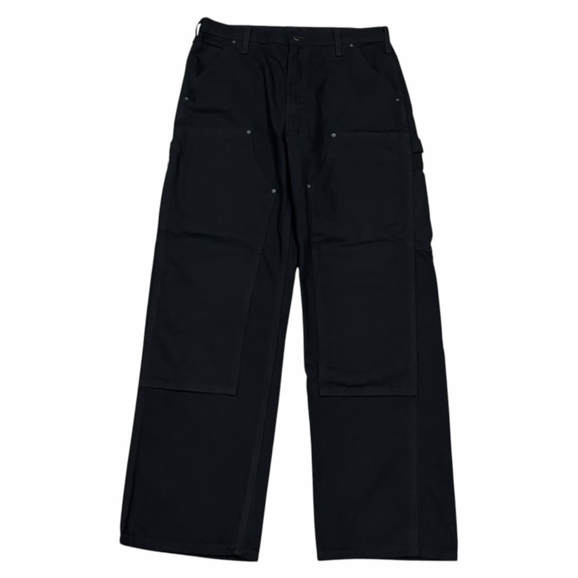 칼하트 빈티지 더블니 블랙 코튼 워크 팬츠 바지 32X30 상품이미지2