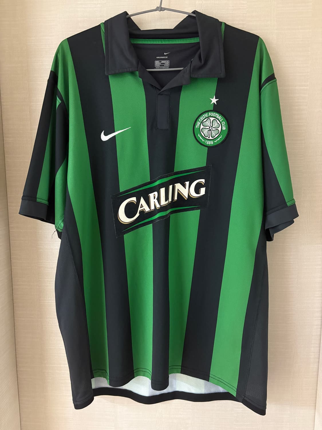 06-07 셀틱 어웨이 유니폼 수박바 라르손 정품 상품이미지1