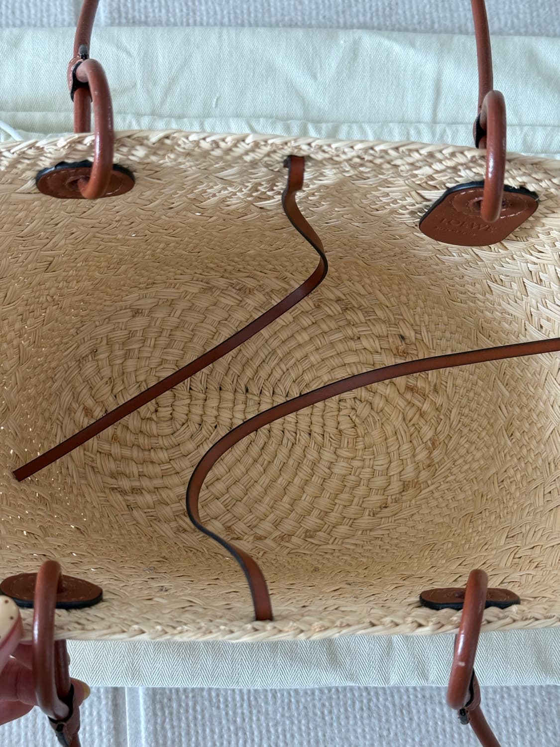 로에베 애너그램 바스켓 라탄백 스몰 상품이미지9